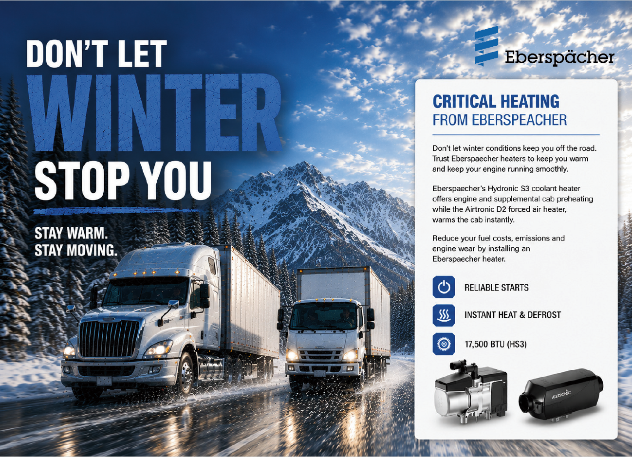 Don't let winter stop you
