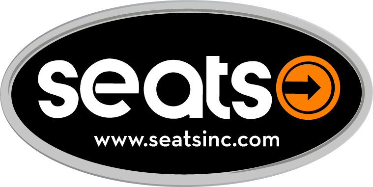 Seats Logo With Website Vector Decal