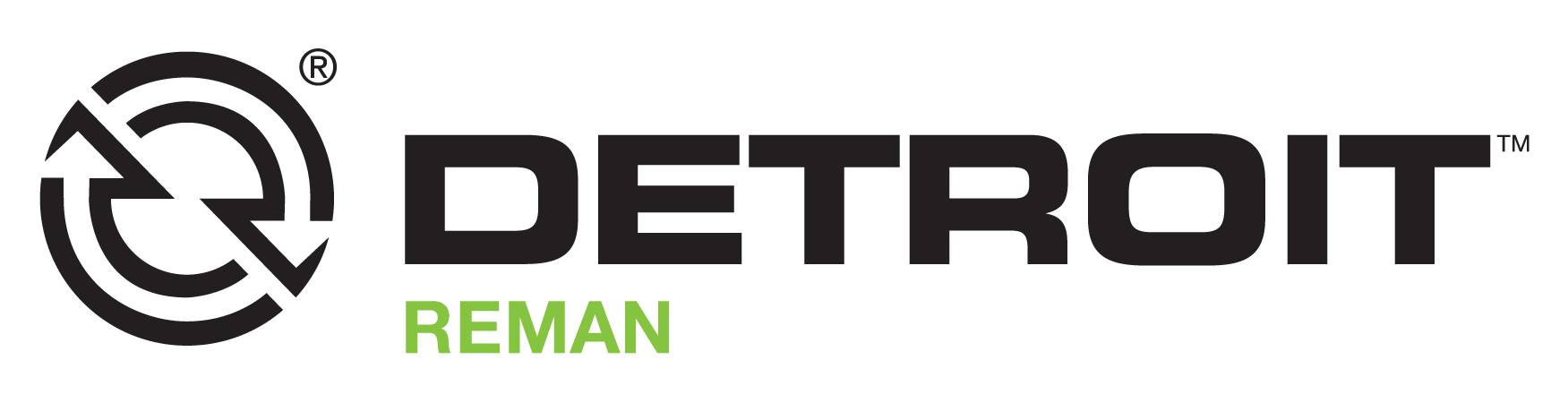 DET Reman Line Blk Green Transparent Background